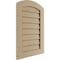 Ekena Millwork Timberthane Knotty Pine Arch Top Faux Wood Non-Functional Gable Vent, Primed Tan, 18"W x 24"H GVURAR18X24DKPPR - alternate 5